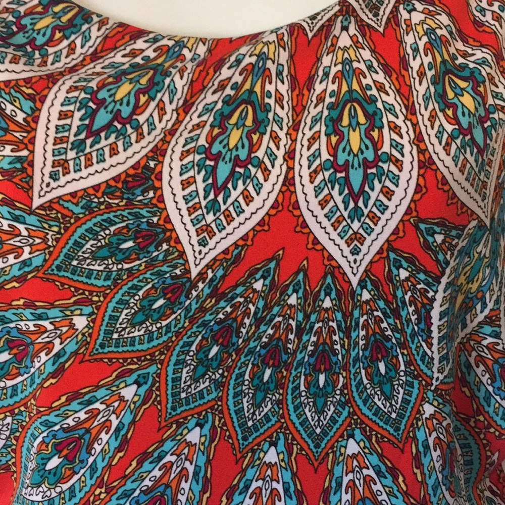 Vibrant Color Dress - Picture 4 of 5
